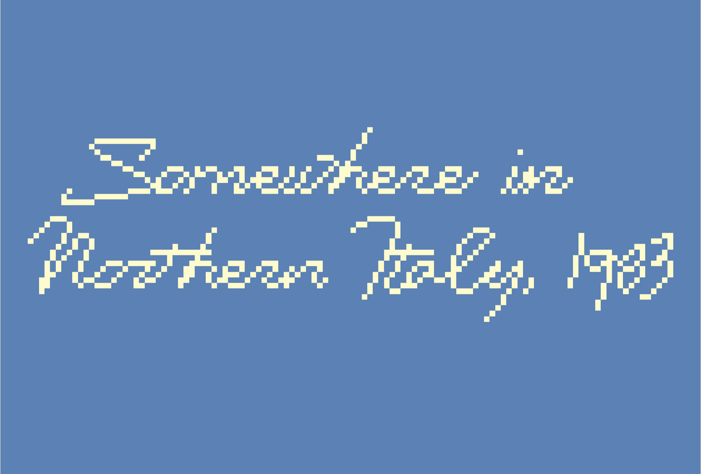 Somewhere In Northern Italy